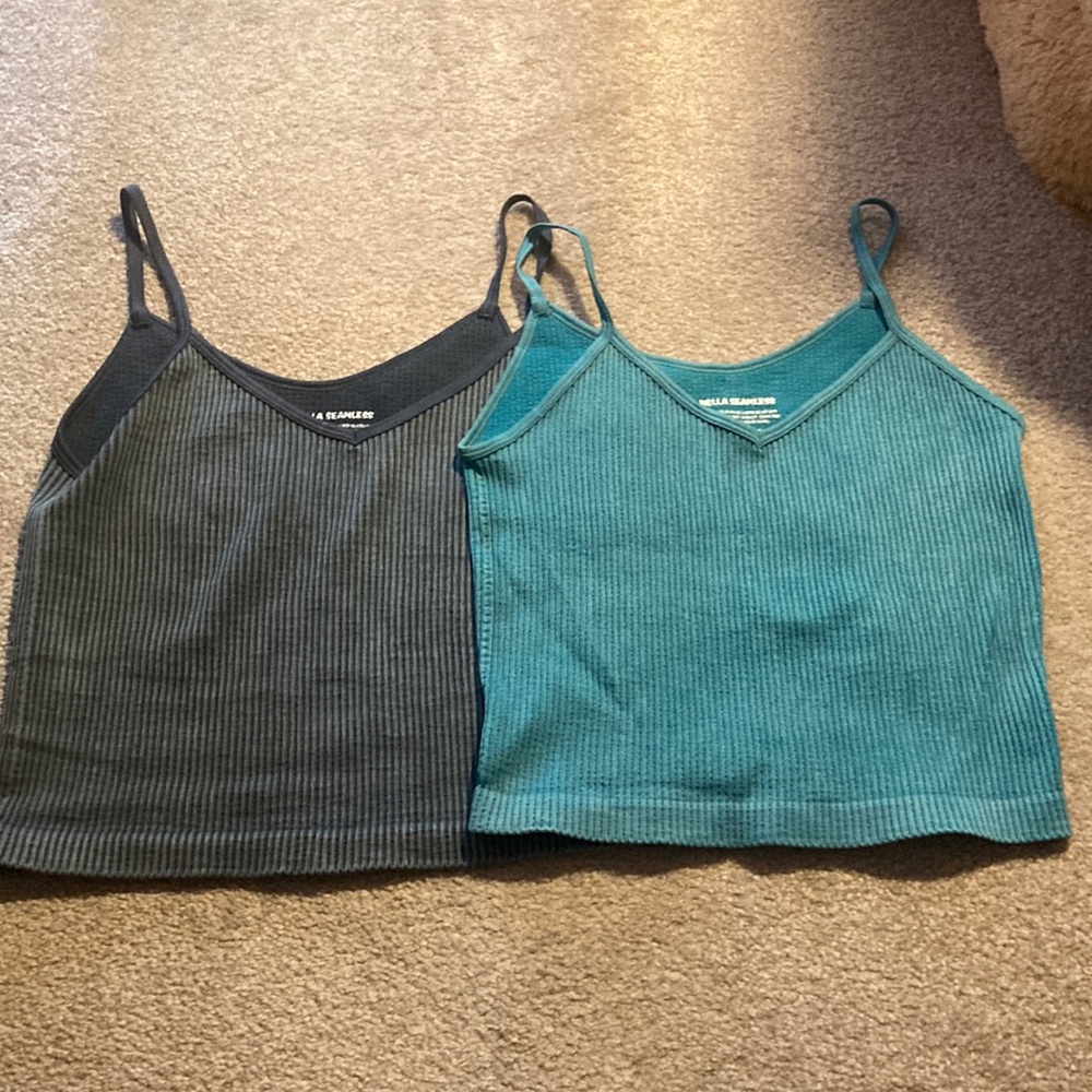 2 pack seamless tanks